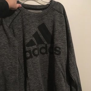 Adidas Climawarm Sweatshirt Grey Large